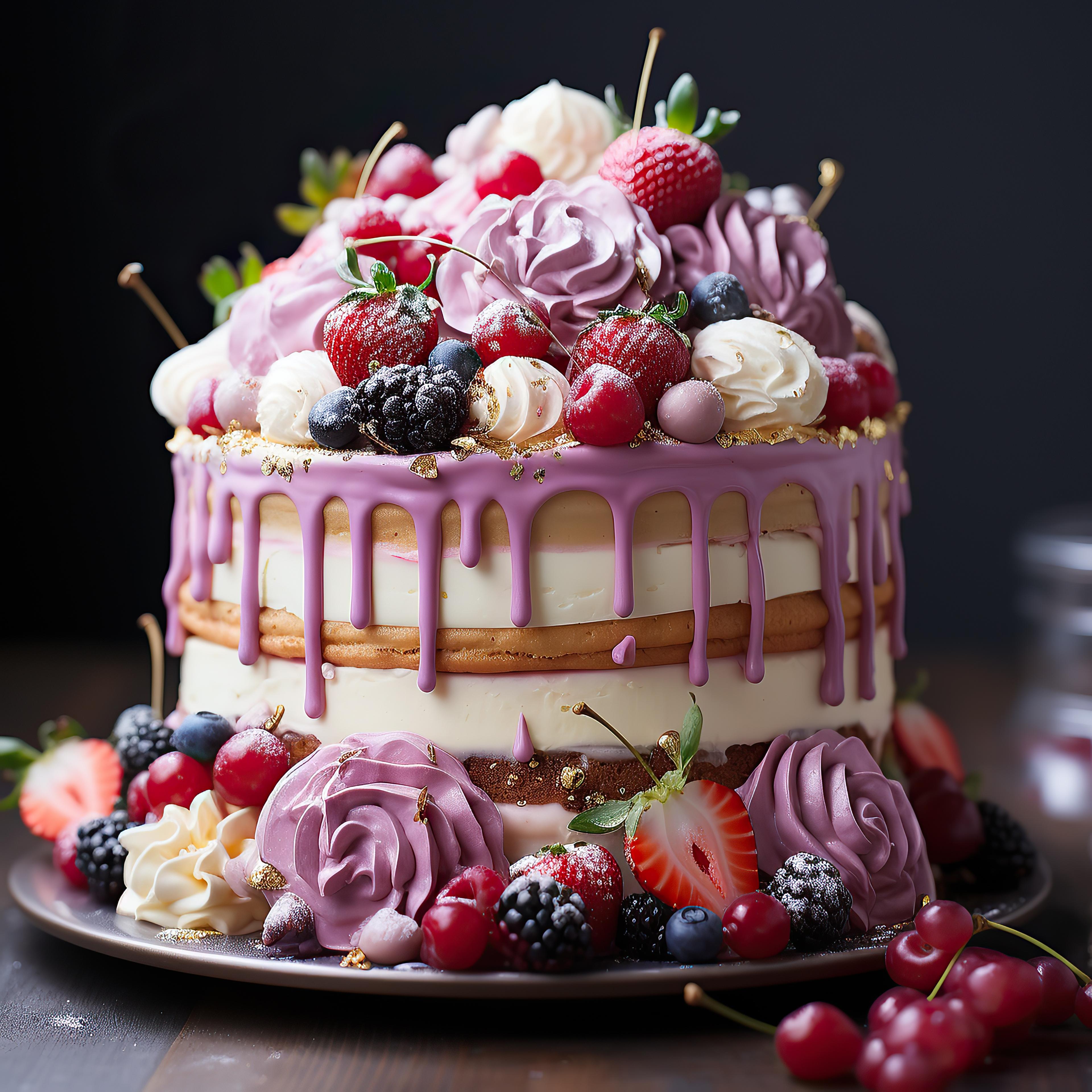Berries Cake